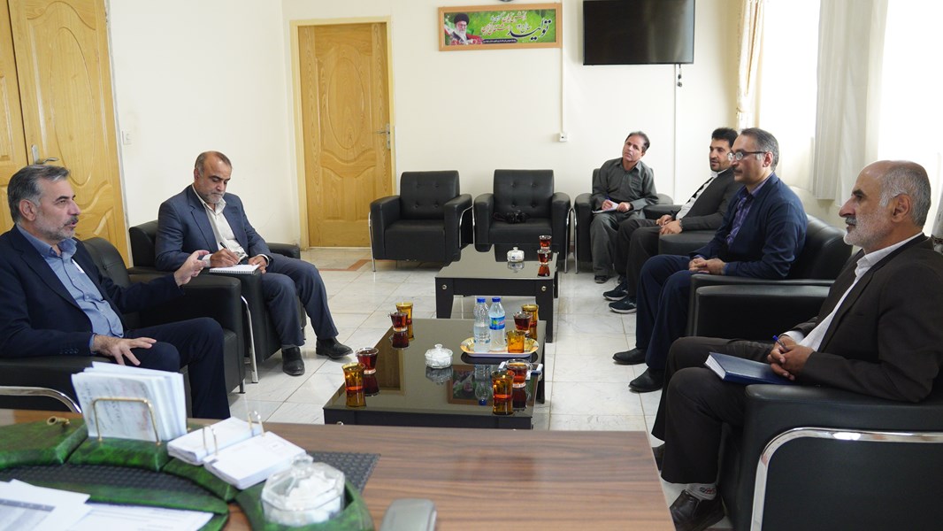 دیدار نقشبندی فرماندار جوانرود با مدیرکل پست استان کرمانشاه