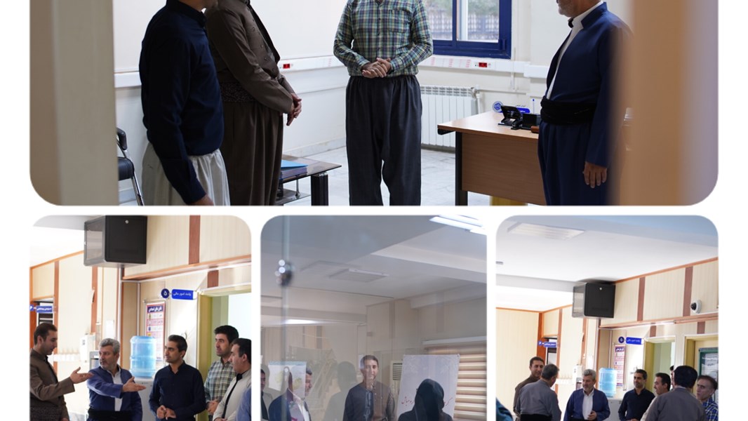 بازدید دکتر حسینی فرماندار جوانرود از غرفه های صنایع دستی این شهرستان
